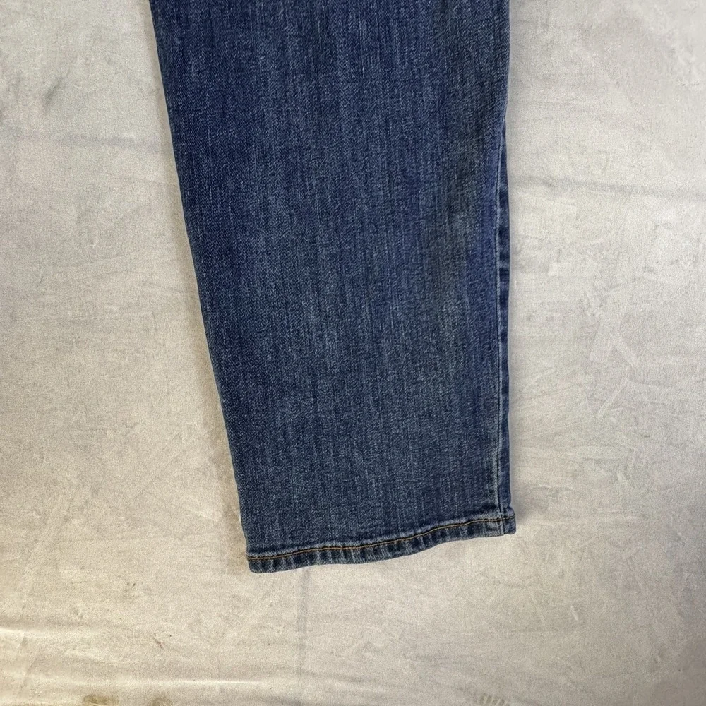 Banana Republic Womens Boyfriend Jeans‎ Blue Denim High Rise Slim Fit Size 32/14